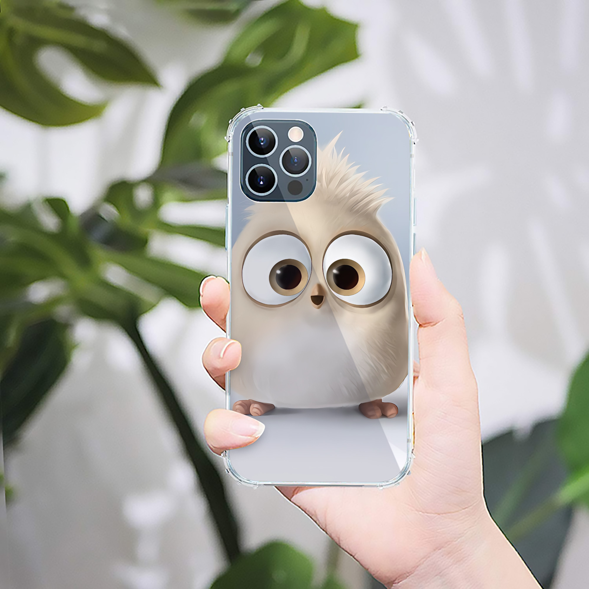 （画像用） Angry Birds アングリーバード 【iPhone 12シリーズ対応】透明スマホケース（クリアソフトケース）